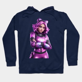 kitty racer Hoodie